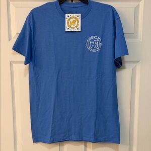 Logo Crewneck T-Shirt - Blue Puppie Love NWT